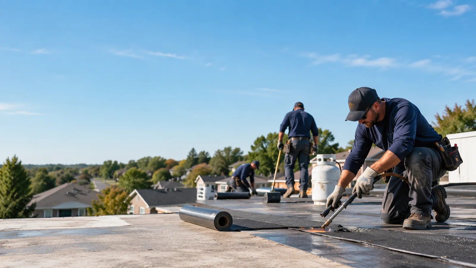 Flat Roof Leak Repair providers in Seaman, OH